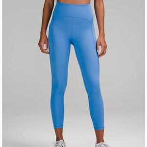 NWT Lululemon Power Thru High-Rise Tight 25" Blue Nile
